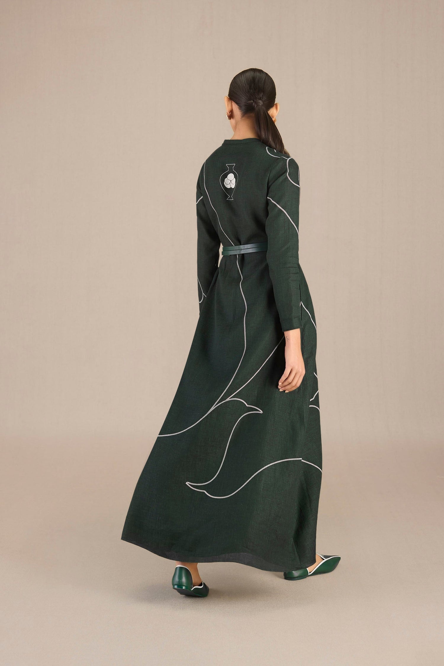 Buy Savana Dress Dark Forest Green Online for Women in Saudi Arabia | AMPM L / Dark Forest Green Buy Savana Dress Dark Forest Green Online for Women in Saudi Arabia | AMPM L / Dark Forest Green