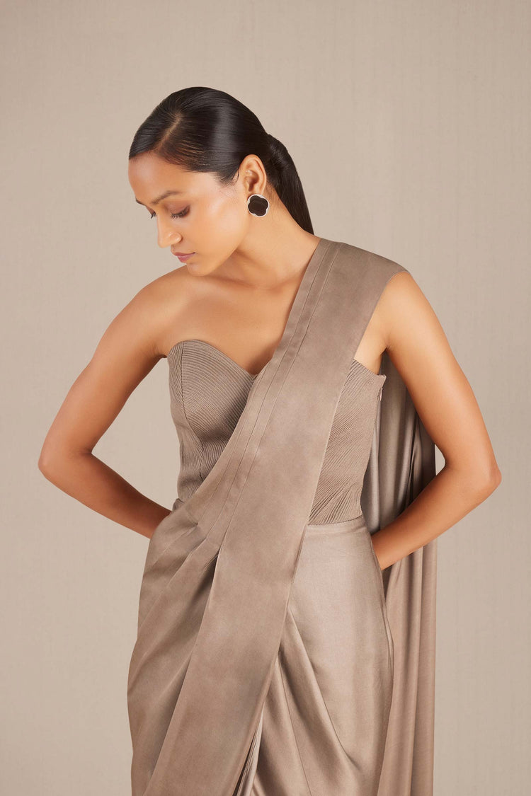 Lila Saree - Toosh