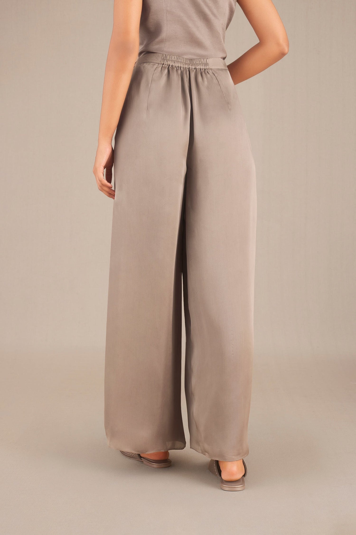 Effat Jacket Set - Metallic Silver 