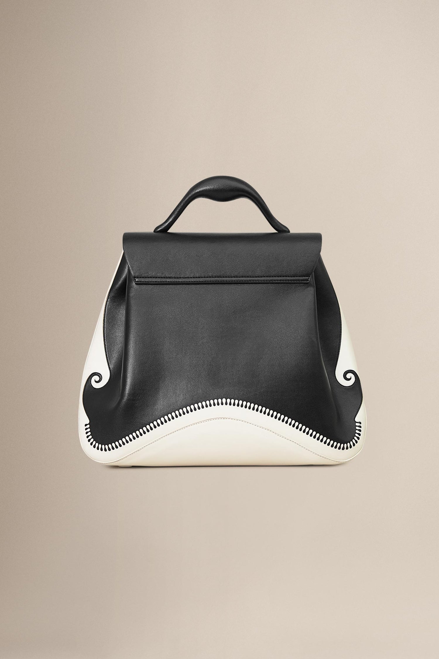  Faux Leather Isola Bag – Black